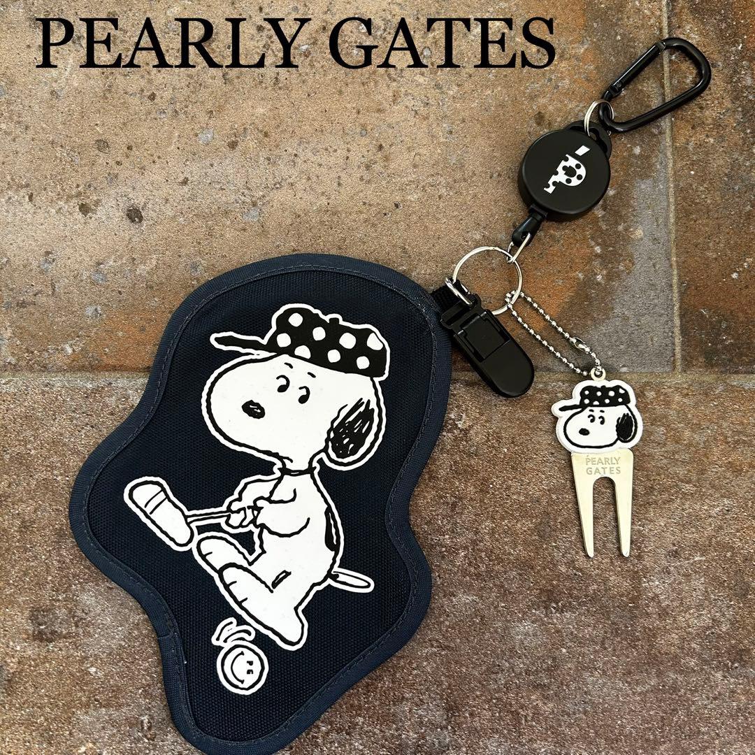 近年モデル　PEARLY GATES SNOOPY チャーム　スヌーピーコラボ