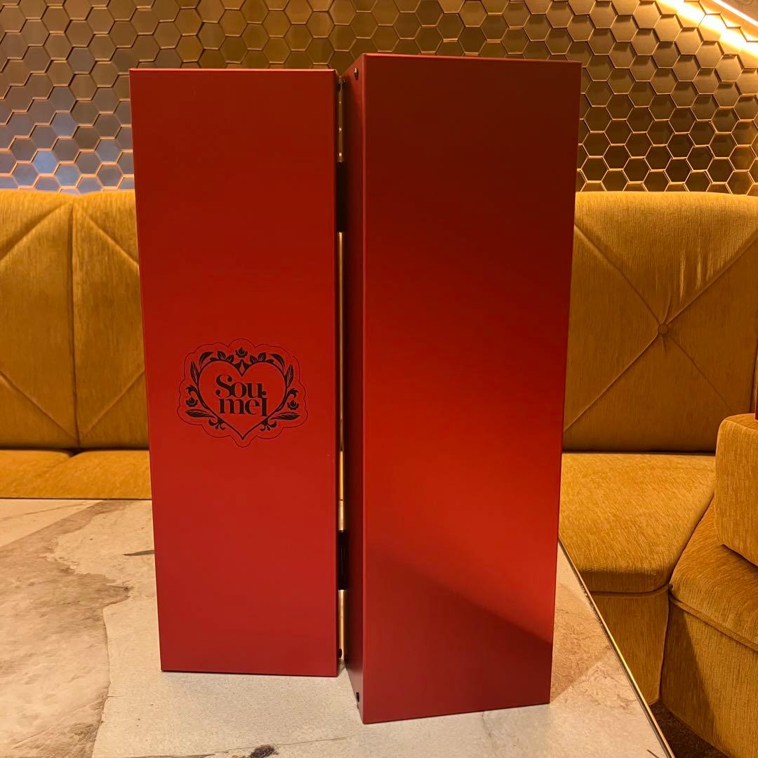 空箱　4セット　ソウメイレッド　Soumei 収納ボックス