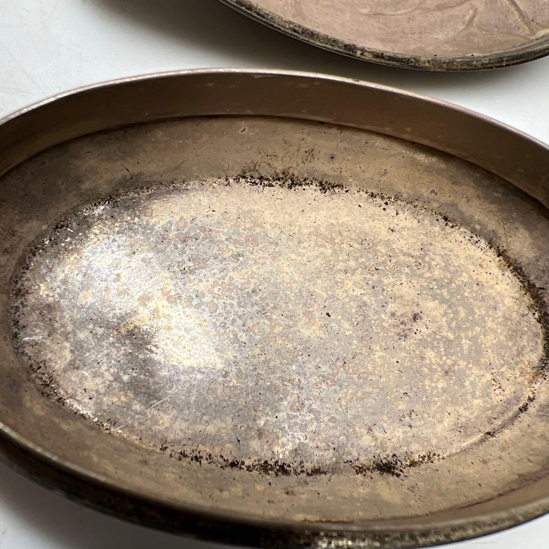 専用純銀　鶴　ボンボニエール　64g/横幅約7㎝　東Y7-1208☆1Fトヒウル