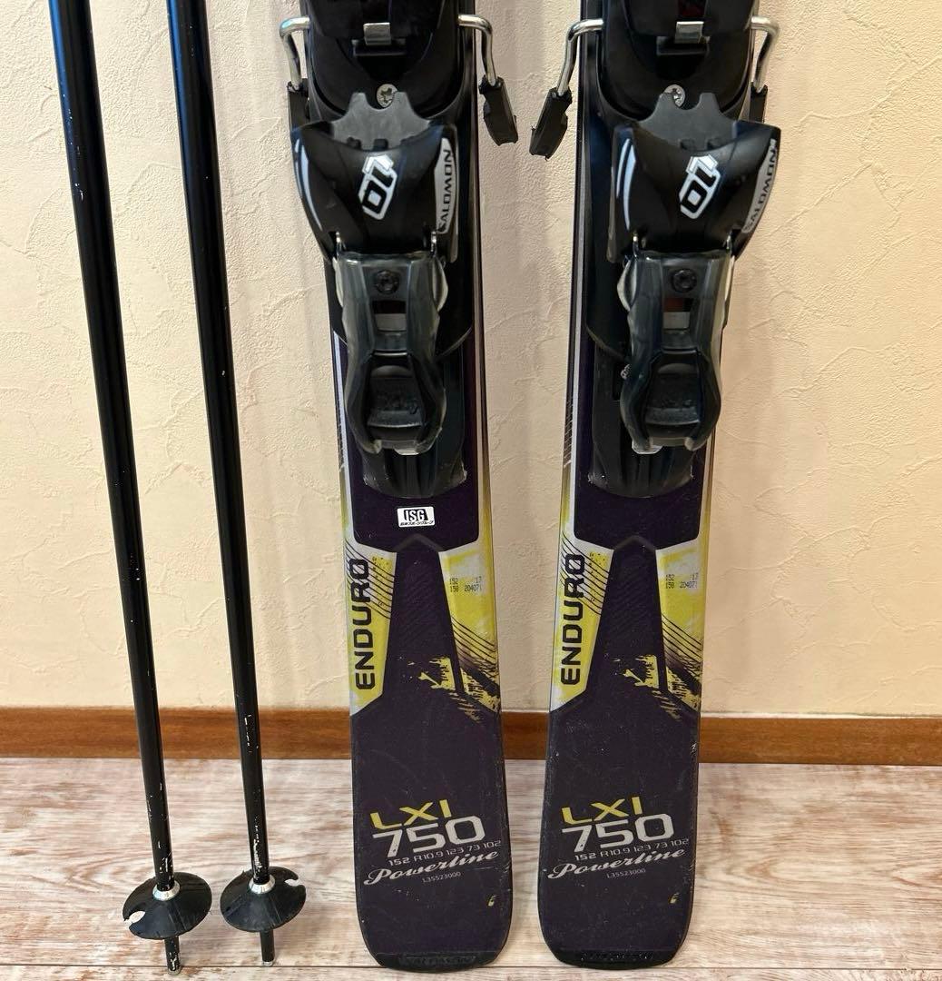 ◾️カービングスキーセット　スキー板152㎝ ブーツ26.5㎝ 男性用　メンズ用