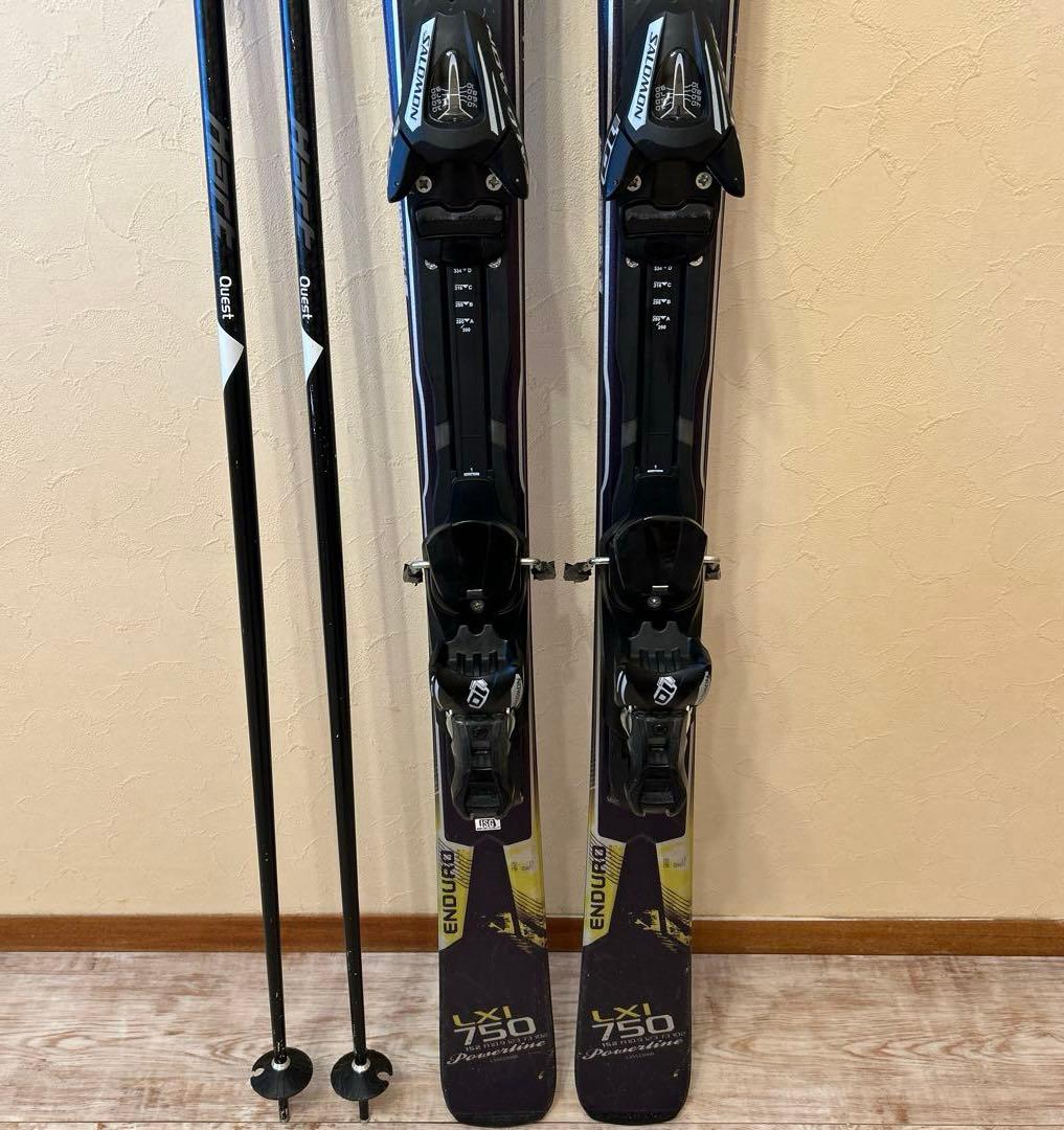 ◾️カービングスキーセット　スキー板152㎝ ブーツ26.5㎝ 男性用　メンズ用