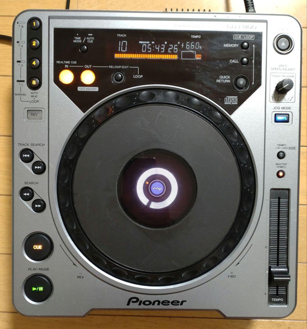 Pioneer CDJ-800　動作確済み　ピックアップレンズ新品交換