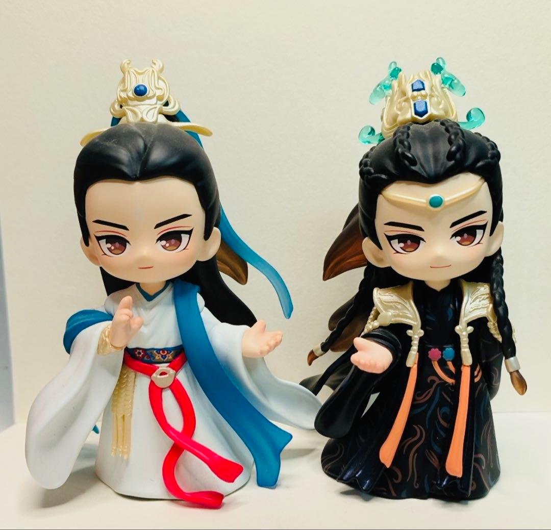 絶版 羅雲熙 レオ・ロー フィギュア2体セット（長月燼明 澹台燼）1015⑤