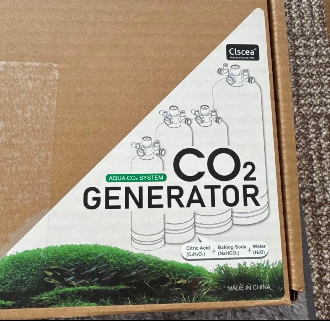 Clscea CO2ジェネレーター アクアCO2システム 2分岐ユニット【中古】