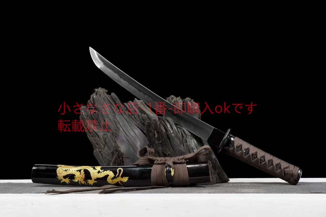 『水のような竜王』古兵器 武具　刀装具　日本刀　模造刀 居合刀  肋差 短刀