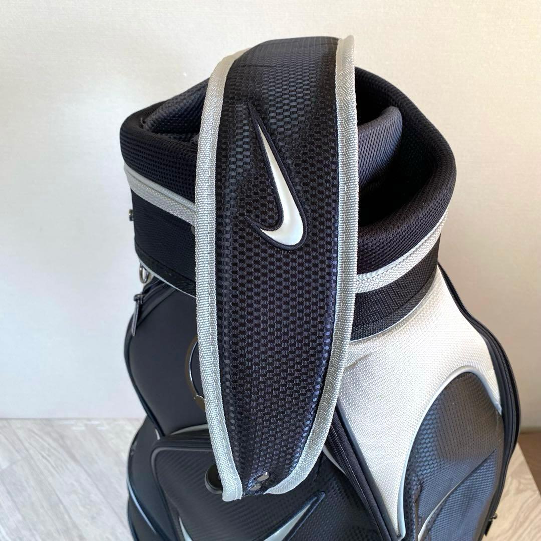 NIKE ナイキ　キャディバッグ　黒　白　ゴルフバック