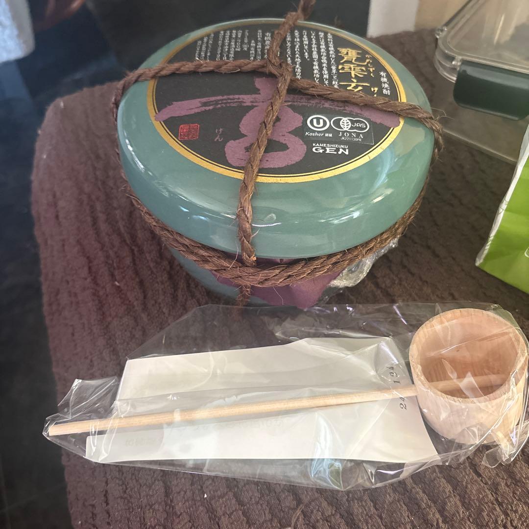 亀雫玄　900ml 20度