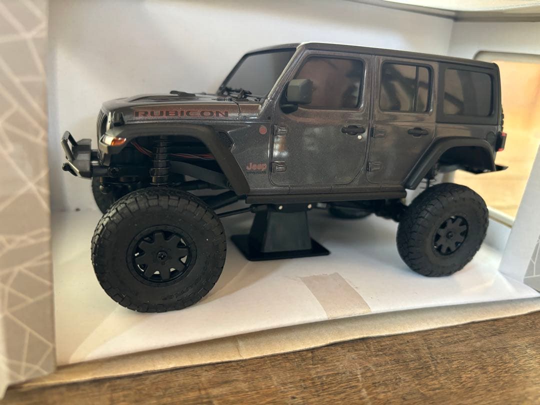 蟹野郎Kyosho MINI-Z ラングラーjl ルビコン　グレー