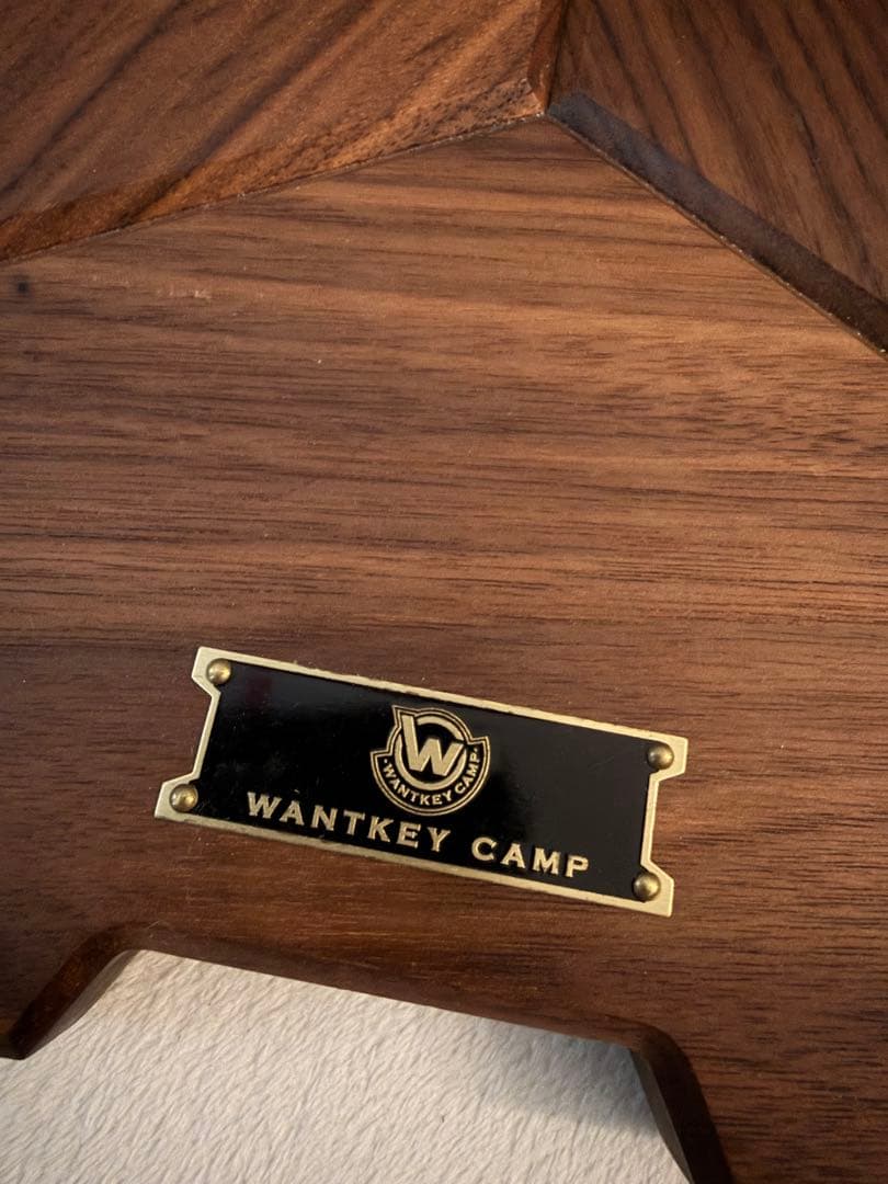 WANTKEY CAMP ウォールナット アウトドアテーブル　サイドテーブル