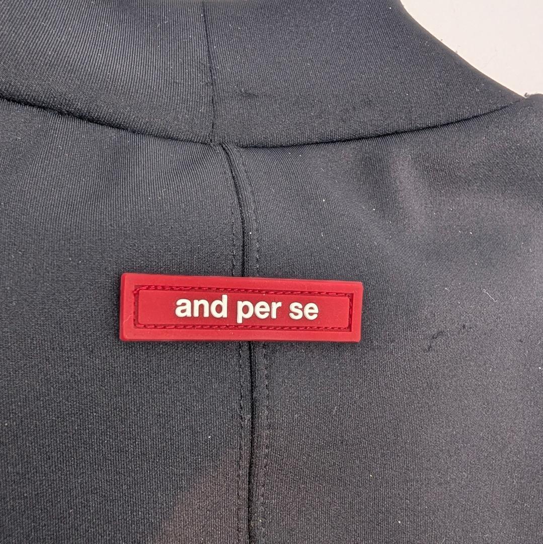 and per se アンパスィ メルセデス スウェット ワンピース Lサイズ