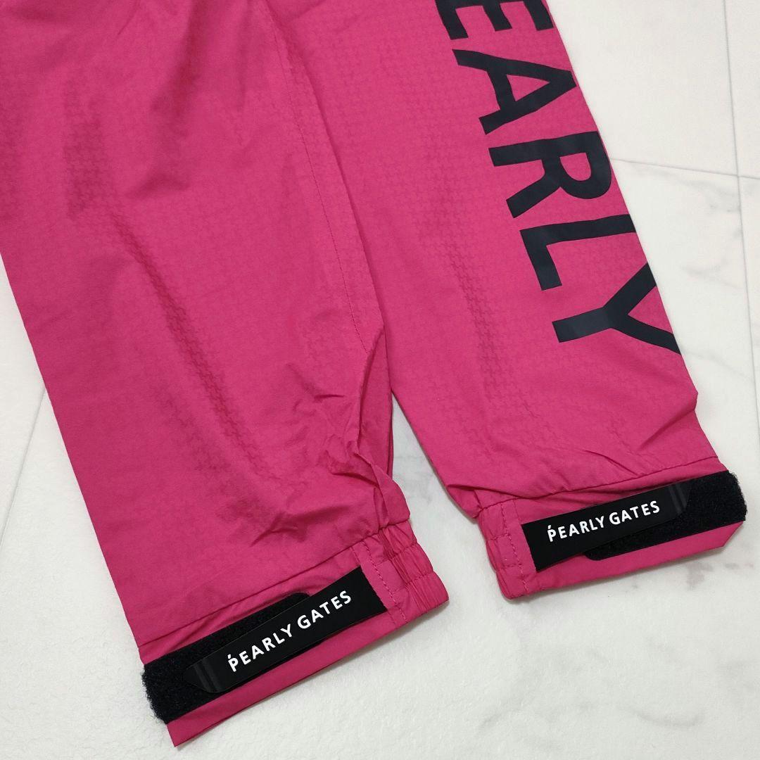 【新品タグ付】パーリーゲイツ　ゴルフ　2wayレインワンピース　袖脱着　ピンク0