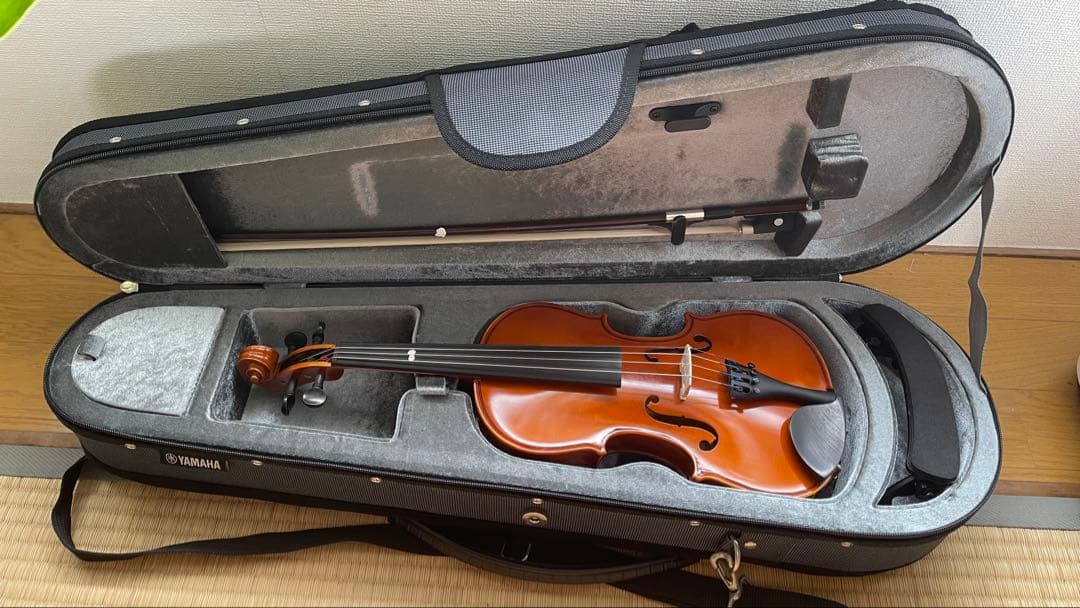 Yamaha Braviol V5SC バイオリンセット 1/4サイズ,顎当て付
