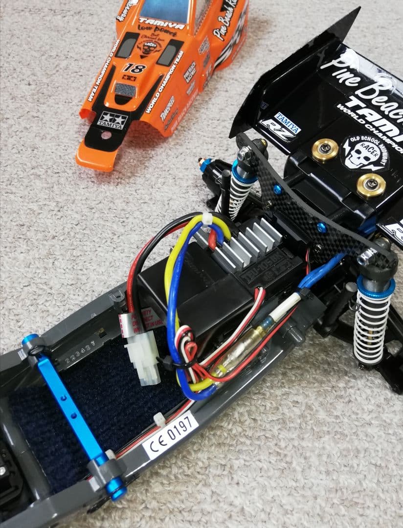 明日終了⭐タミヤDT-03レーシングファイターOP付 2.4GHz仕様セット⭐