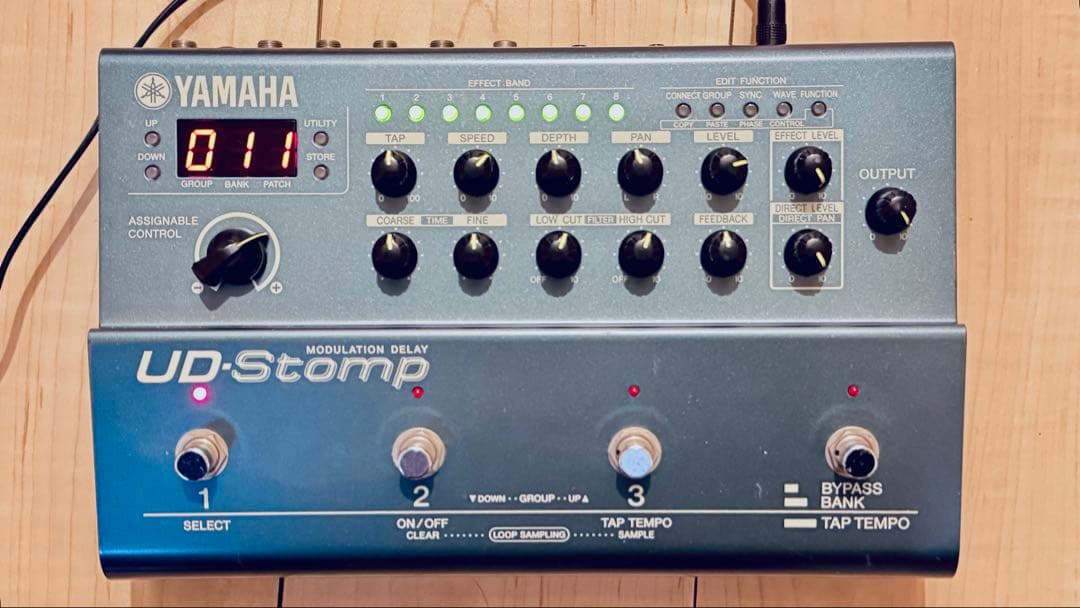【希少】YAMAHA UD-STOMP アラン・ホールズワース Delay