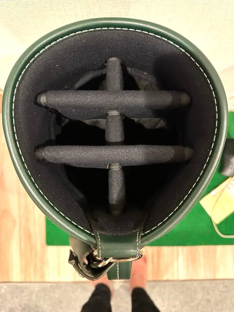 考英舎　キャディバッグ　ハンドメイド　高密度ツイルナイロン