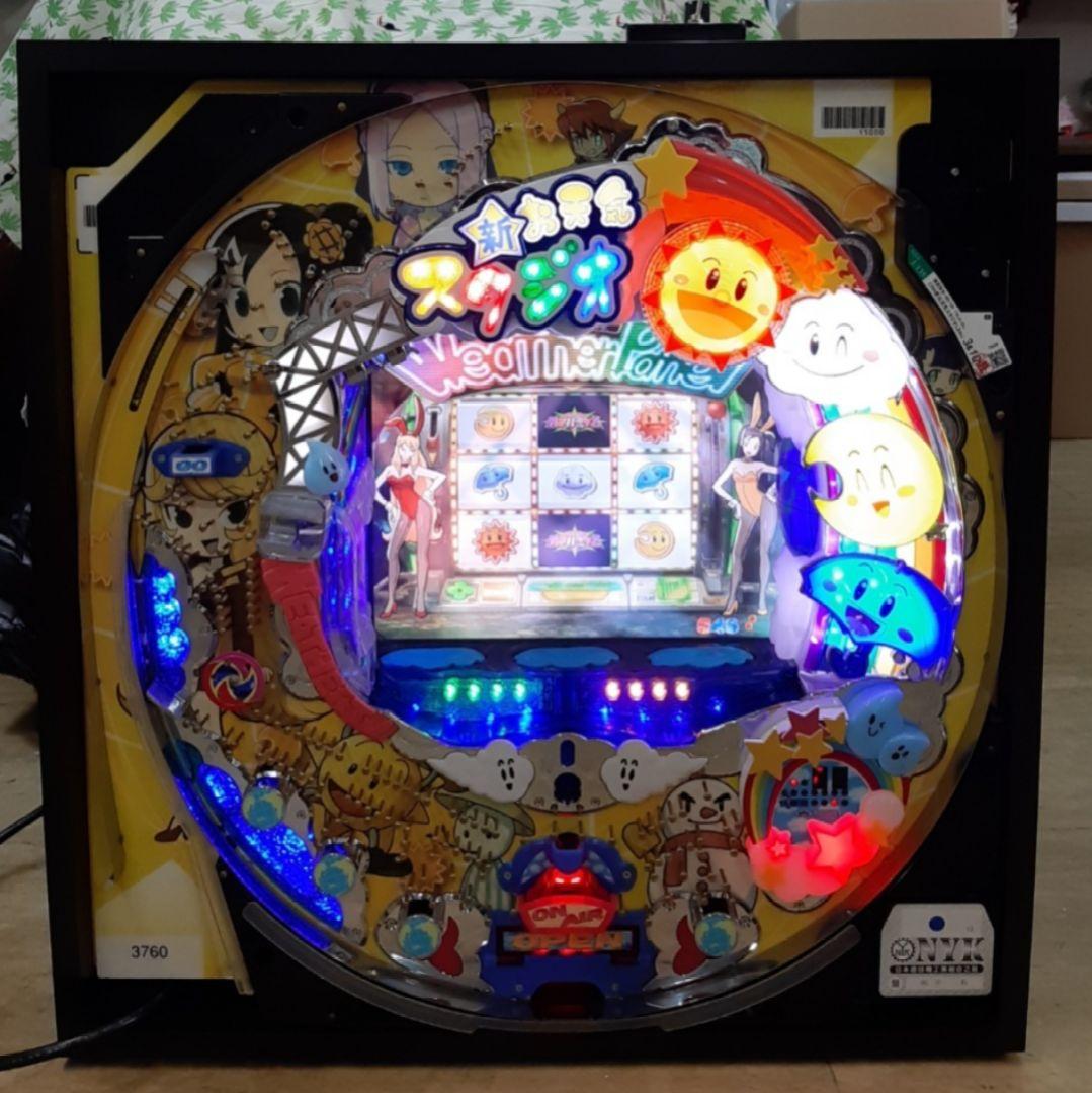 卓上パチンコ　CRA新お天気スタジオL3AU セルBOXタイプ　激レア　美品