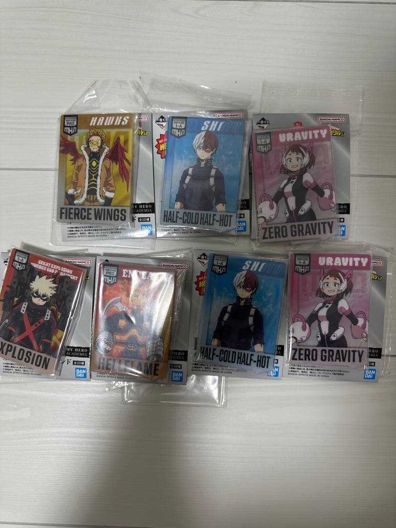 一番くじ　ヒロアカ　連なる星霜　A賞、ラストワン　セット