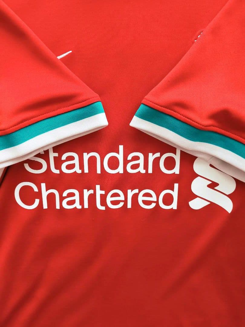 【美品】リバプール サラー 20/21 プレミアユニフォーム Sサイズ