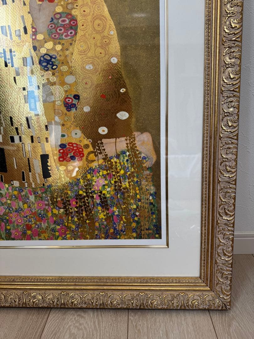クリムト　グスタフ・クリムト　接吻 インテリア　絵画