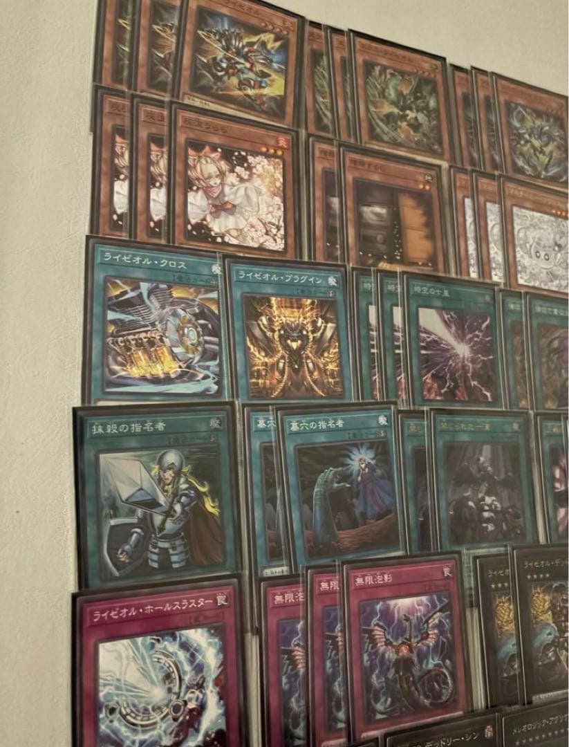 ライゼオル　大会構築デッキ　スリーブ2重　サイド付き