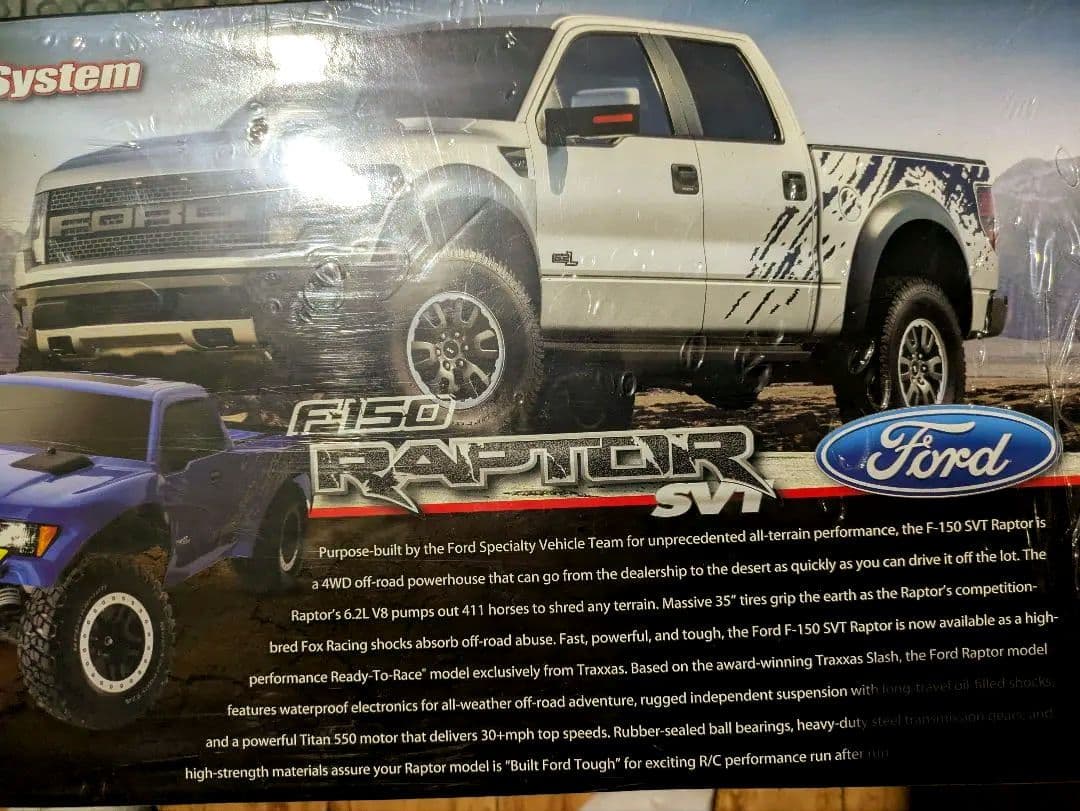 Traxxas トラクサス　F-150 ラプター SVT　未開封
