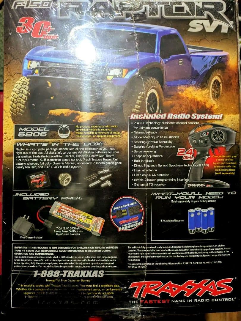 Traxxas トラクサス　F-150 ラプター SVT　未開封