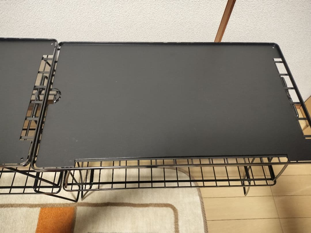 M*u様 ユニフレーム フィールドラック×4 CAMP GEEKS 天板×2