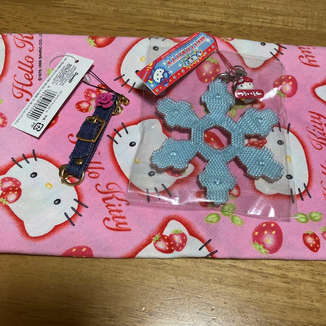 サンリオ　ハローキティ　ストラップ・根付〜SA3♡1