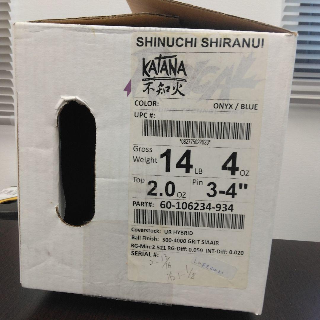 KATANA ボウリングボール LME22021 14p4oz