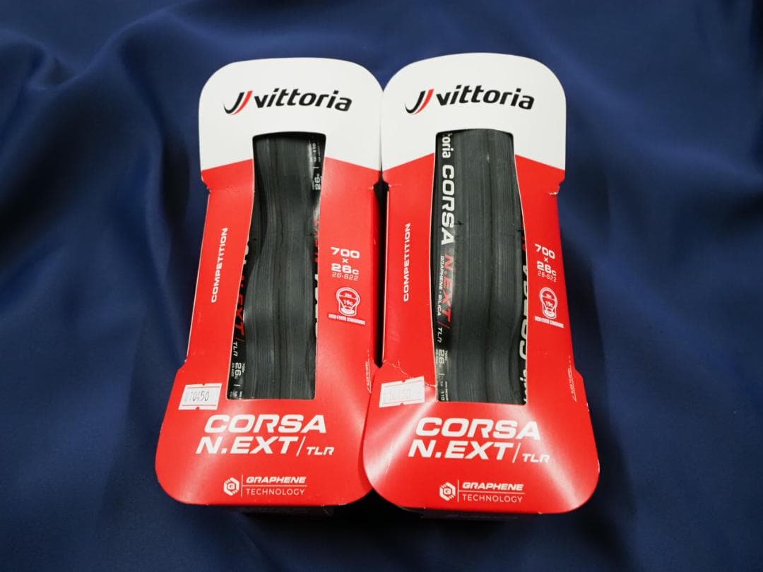 未使用 2本 ヴィットリア コルサネクスト CORSA VITTORIA TLR