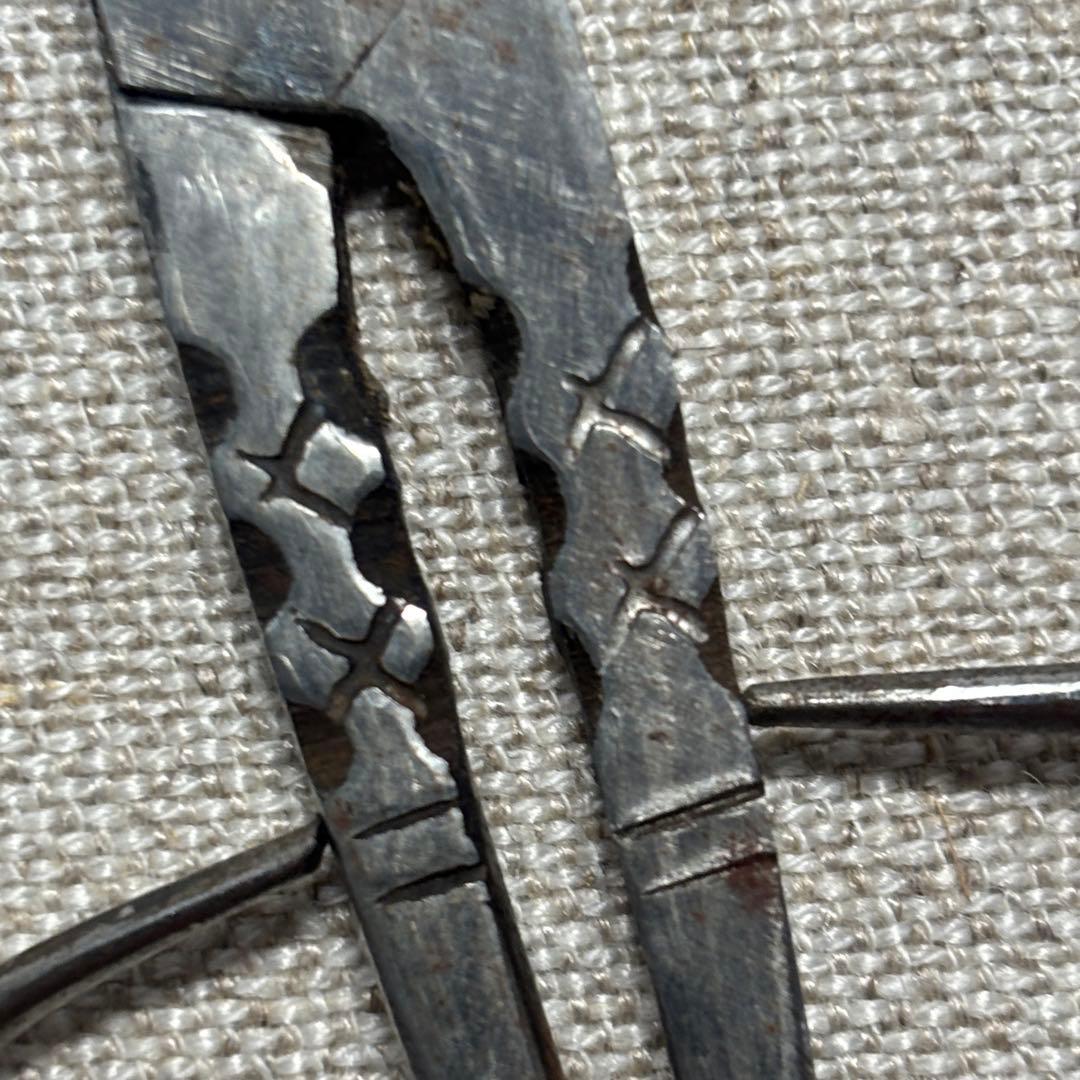 研*中様 ✨ 希少 三代目 高柳宗一郎　宇印博多鋏 高柳鋏製作所 博多はさみ 2