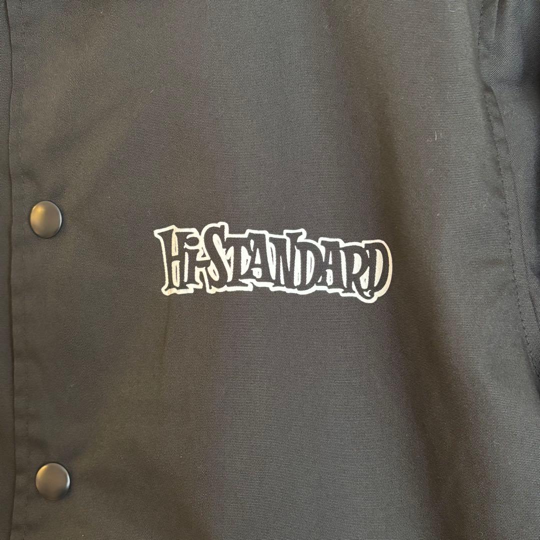 Hi-STANDARD - HS LOGO COACH JACKET（ブラック)