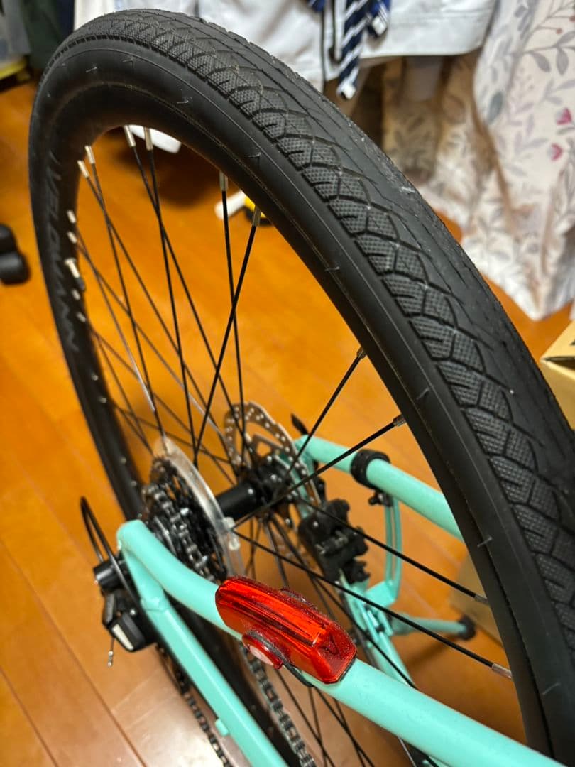 Bianchi C sports 2 油圧式ブレーキ ほぼ新品未使用 引渡し限定