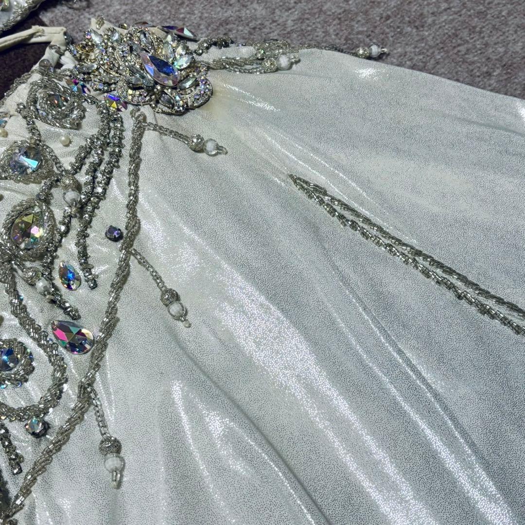 ベリーダンス衣装 fig シルバー オリエンタル エジプシャン