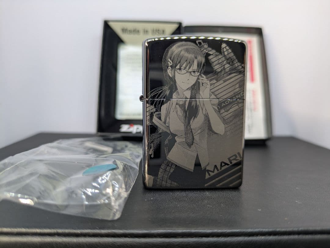 zi 117　エヴァンゲリオン　真希波マリ　未使用　ジッポー