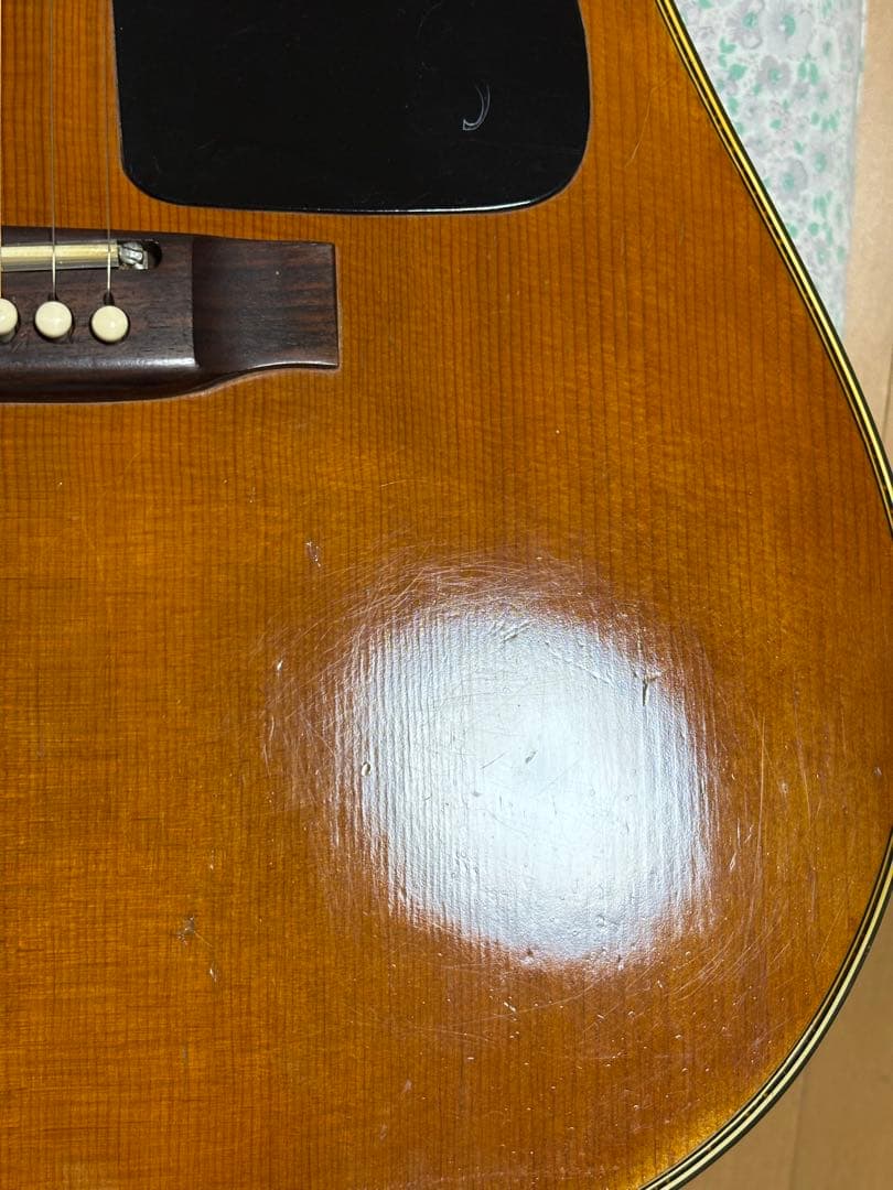 レア！Pearl パールPF-771ジャパンヴィンテージアコギ ADJサドル