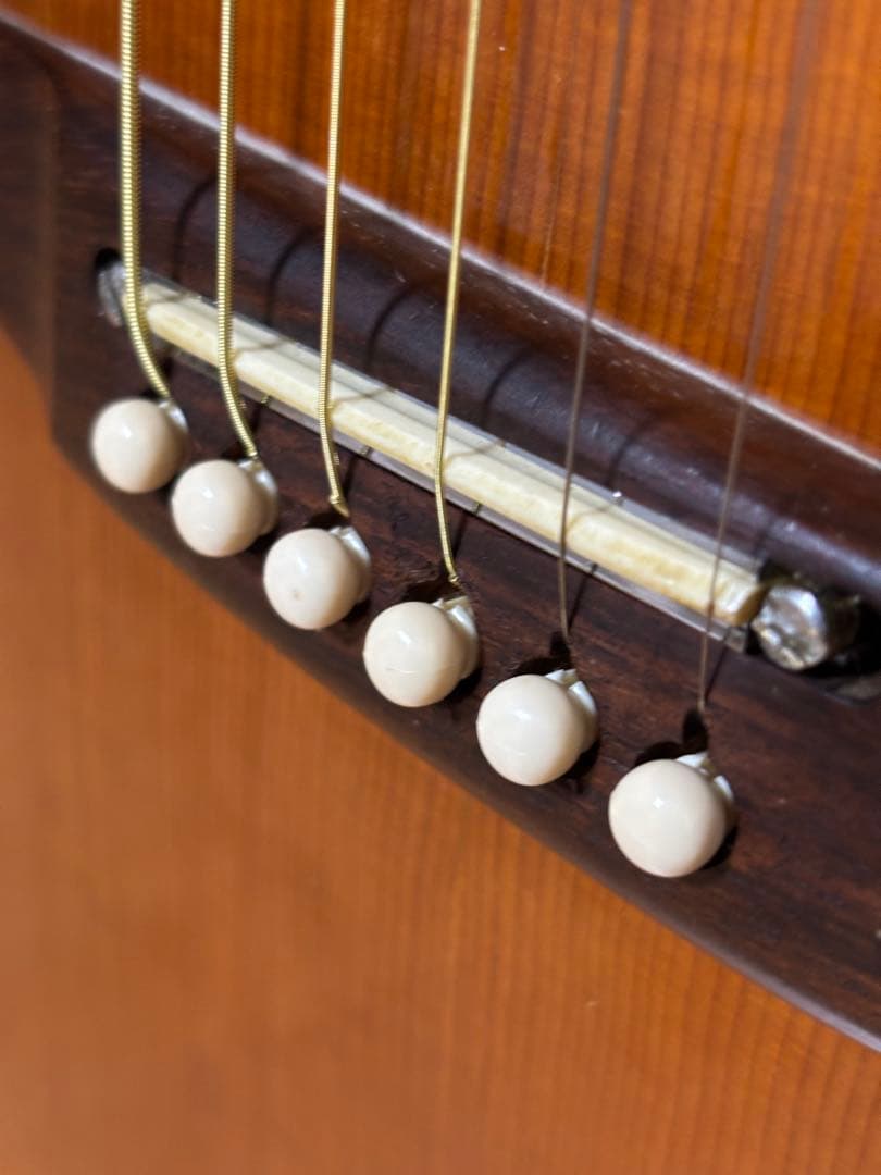 レア！Pearl パールPF-771ジャパンヴィンテージアコギ ADJサドル