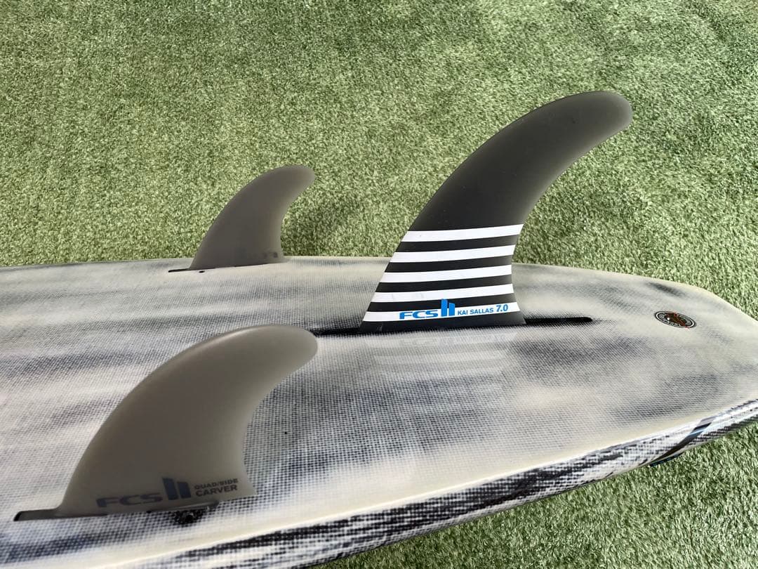 FCS2 カイサラス フィン　シングル+サイドバイト3枚セット