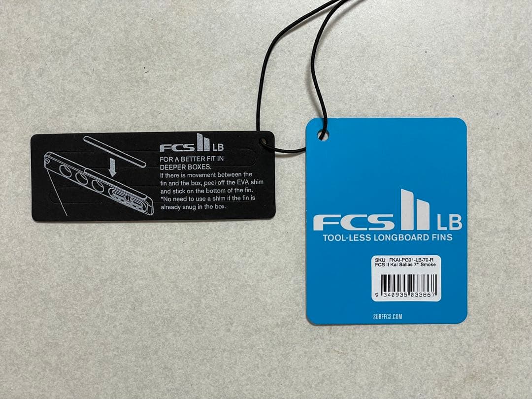 FCS2 カイサラス フィン　シングル+サイドバイト3枚セット