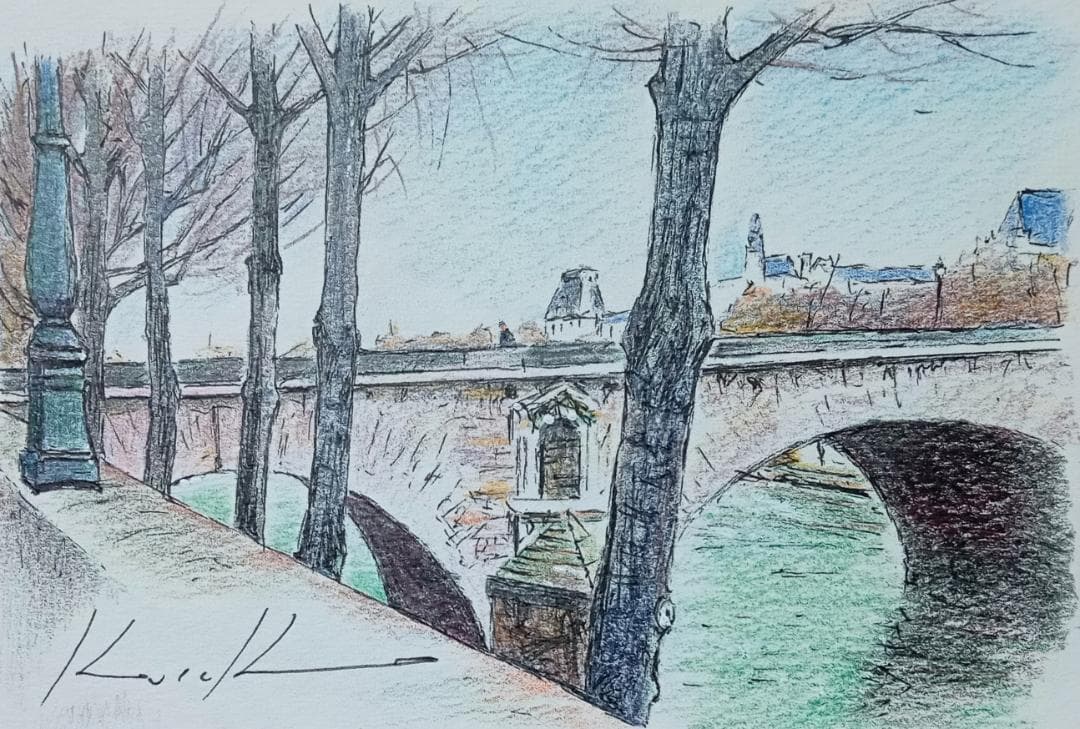 GP119★原画を飾る！！★師：平山郁夫★東京芸大卒★有名百貨店人気作家