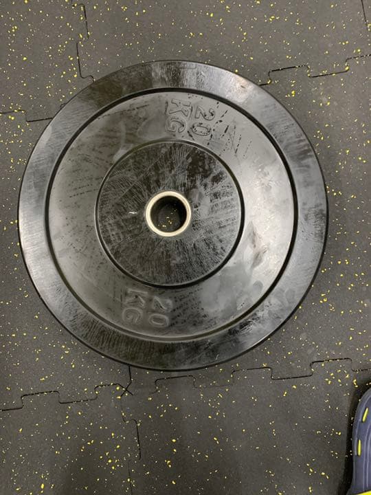 バンパープレート　20kg 2枚