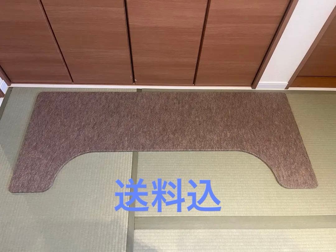 ピアノ用 床補強ボード【大きめサイズ161cm×65cm】ブラウン