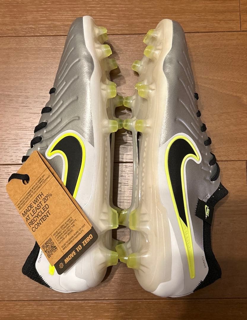 【新品未使用】NIKE TIEMPO LEGEND 10 ELITE FG 銀
