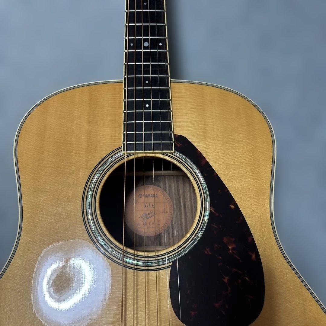 ヤマハLL6 AREアコースティックギター弦高調整済み