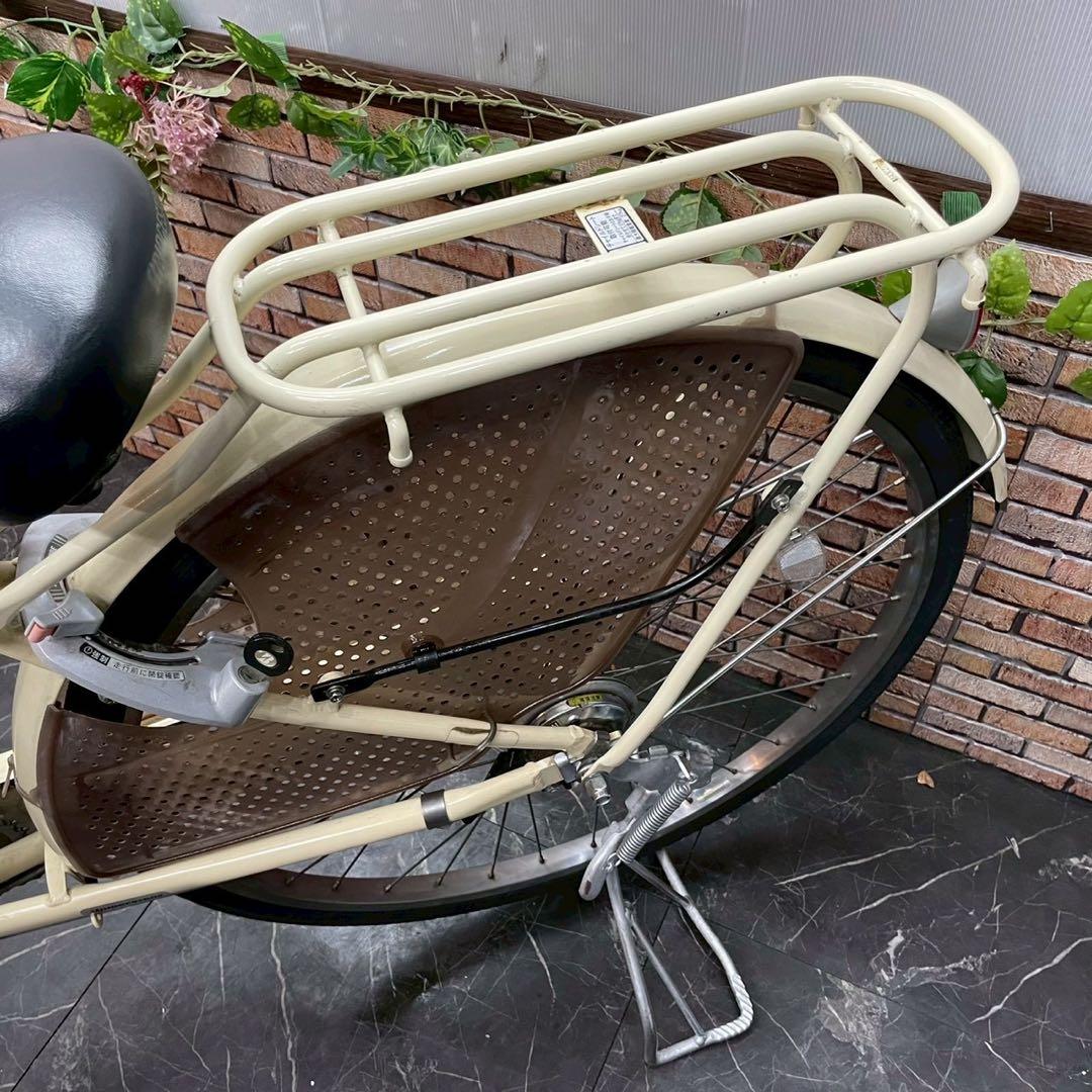 【79】一般車 ママチャリ ブリヂストン BEAUTEボーテ クリーム