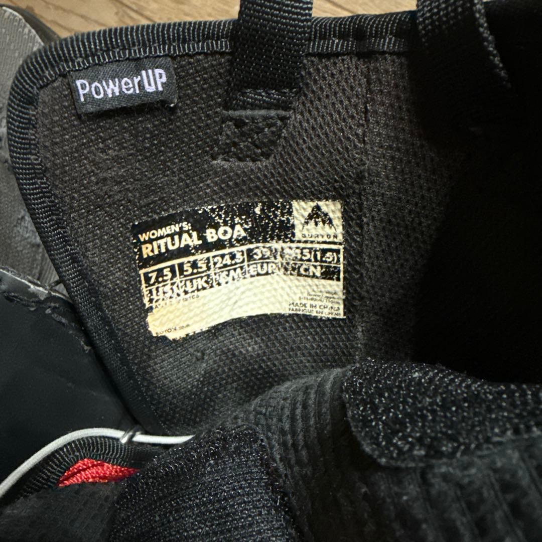 RITUAL BOAシステムバートンブーツ女性用　24.5cmUS7.5