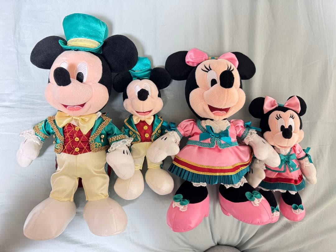 東京ディズニーシー　ホテル　ミッキー&ミニーぬいぐるみ　宿泊者限定