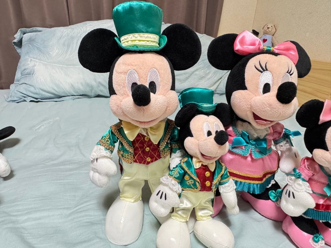 東京ディズニーシー　ホテル　ミッキー&ミニーぬいぐるみ　宿泊者限定