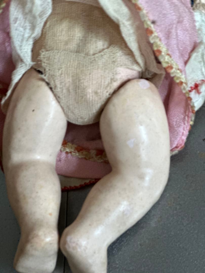 かわいすぎるサクラビスク　陶器製 ピンクドレス