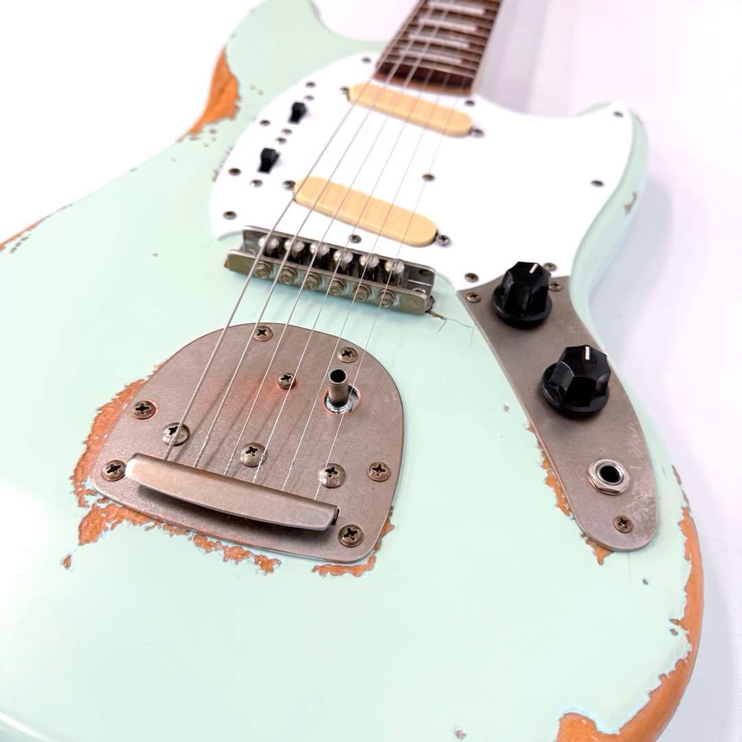 【オーダー品】Mustang Type ハードレリック ムスタング エレキギター